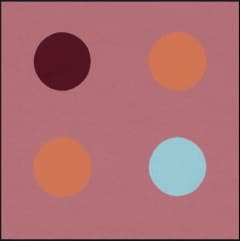 小豆地 / 空・深紅・金茶玉