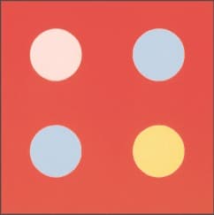朱赤地 / 水・黄・白玉